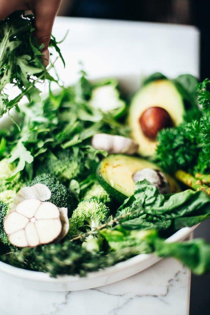 photo of green salad